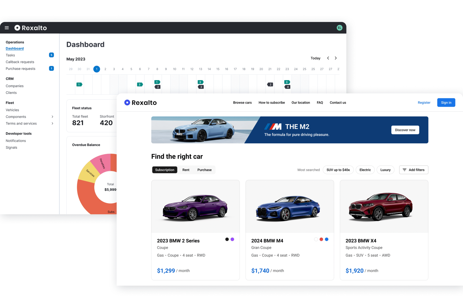 Rexalto SaaS web platform by Noixlab is a UX/UI agency with a product mindset with UX design and full-stack development to build and scale impactful products.