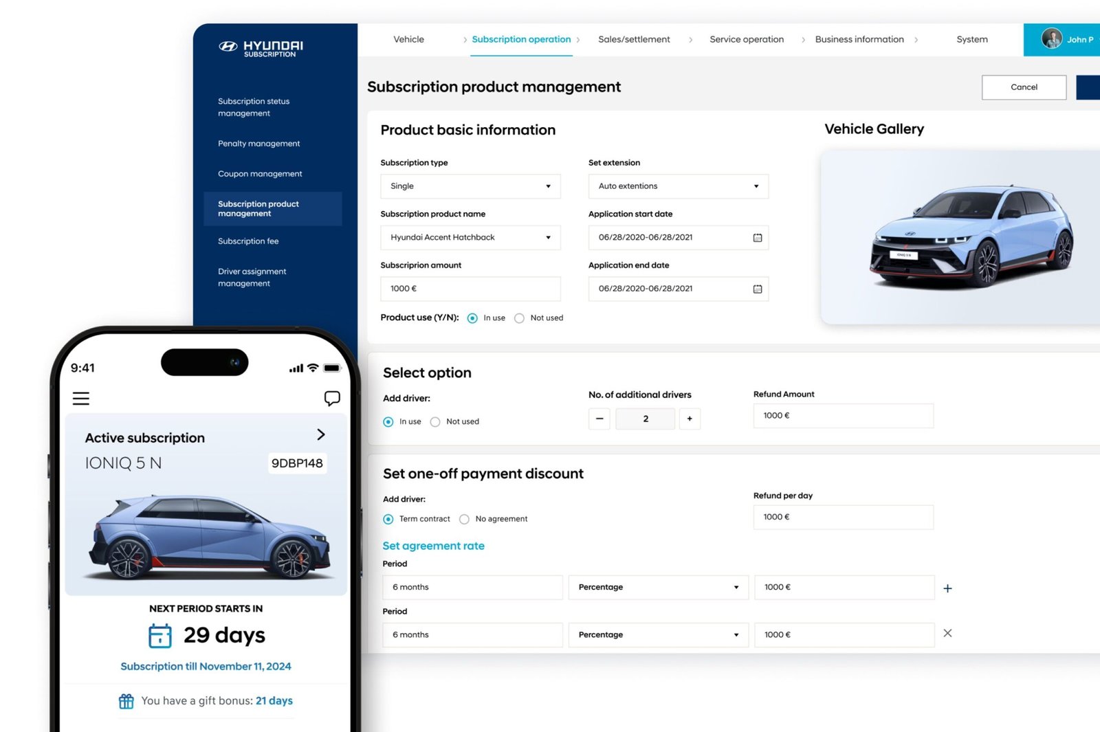 Hyundai Mobility mobile app and SaaS web platform by Noixlab is a UX/UI agency with a product mindset with UX design and full-stack development to build and scale impactful products.